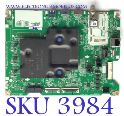 MAIN PARA SMART TV LG 4K / NUMERO DE PARTE EBT66918402 / EAX69790103 / 2CEBT000-01DF / RU23P3A05R / MODELO OLED55A2PUA.DUSQLJR